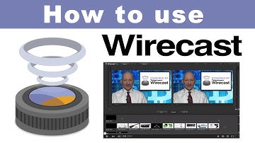 How to use Telestream Wirecast 6 for producing broadcast videos &