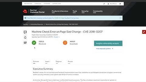 Red Hat Insights Customer Portal Vulnerability and Knowledge base Article Integration