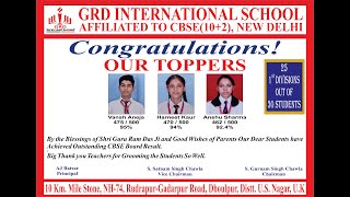 CBSE Toppers Interview