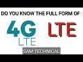 Full form of LTE
