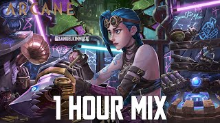 Arcane Chill LoFi Hip Hop Mix (Enemy & Guns for Hire) | 1 HOUR VERSION to Study with Jinx to