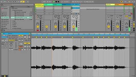 Warping an Old Sample in Abelton 10