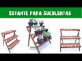 Prateleira para suculentas, suporte para flores e plantas #suculentas