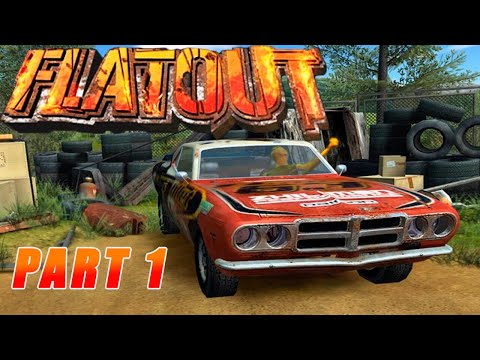 Видео: Прохождение FlatOut. Часть 1.