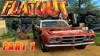 Прохождение FlatOut. Часть 1.