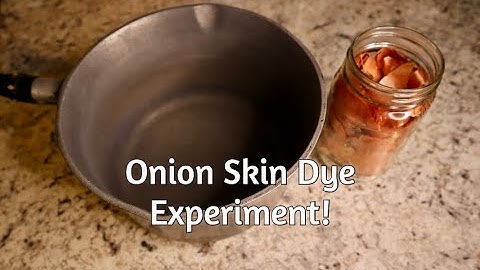 EXPERIMENT - Using Onion Skins to Dye Different Types of Paper, Fabric, & Lace!!