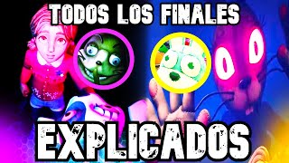 TODOS los FINALES de FNAF HELP WANTED 2 EXPLICADOS