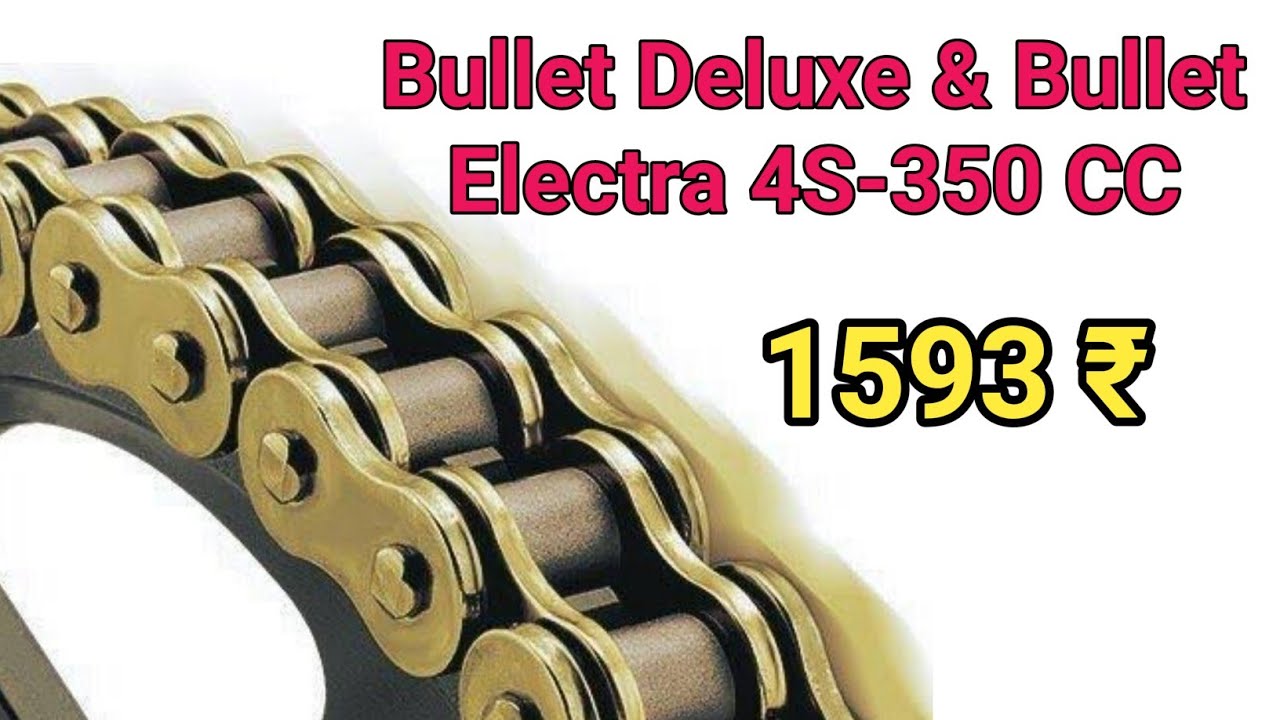 Bullet Deluxe & Bullet Electra 4S350 CC Rolon Chain Sprocket Kit