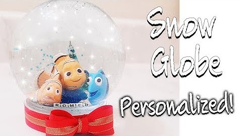 DIY: How to make a Finding Nemo Snow Globe. Dollar Tree Craft!