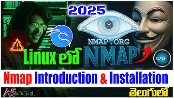Kali Linux Nmap Tutorial |TCP & UDP Scanning Explained | ASocial |తెలుగులో