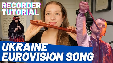 Kalush Orchestra - Stefania - Recorder/Flute tutorial | Team Recorder