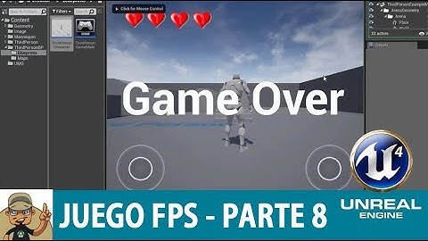 Unreal FPS - Parte 8, Pongamos Texto en Unreal! - Tutorial Inspector Geek