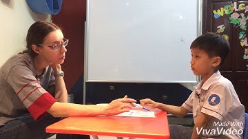 Đăng Khôi - Test speaking-Hệ thống Anh ngữ Nemo - Tiếng Anh trẻ em 4-15 tuổi.