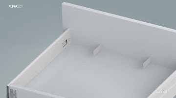 SAMET Alphabox Çekmece Sistemi Montajı | Alphabox Drawer Box System Assembly