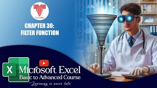 Chapter:30-FILTER FUNCTION | How to use Filter Function in Excel | Dynamic Array