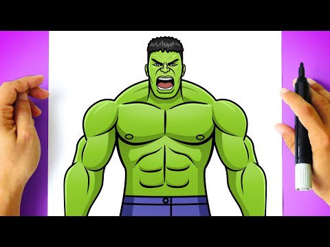 How to DRAW HULK