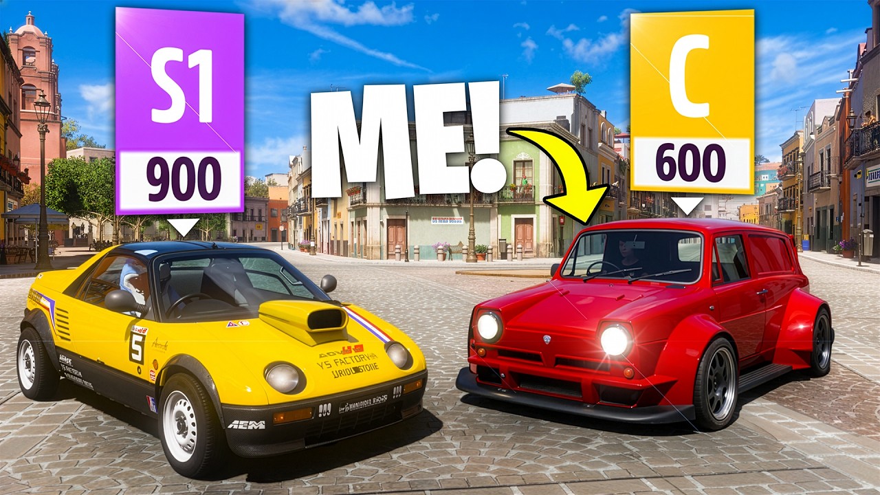 Forza, But We Build Each Others Cars!