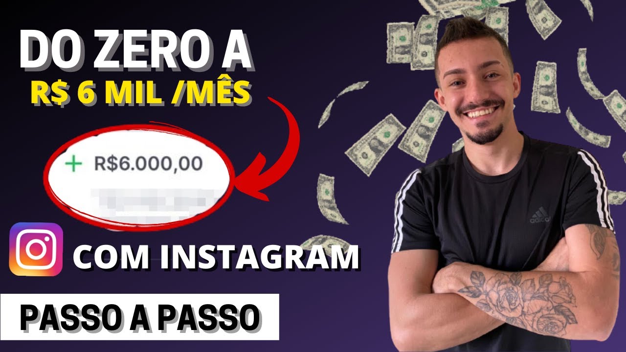 Como Ganhar Dinheiro No Instagram Com Curtidas  (Passo a Passo) | DO ZERO AOS 6 MIL