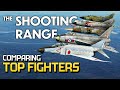 THE SHOOTING RANGE #209: Comparing top fighters / War Thunder