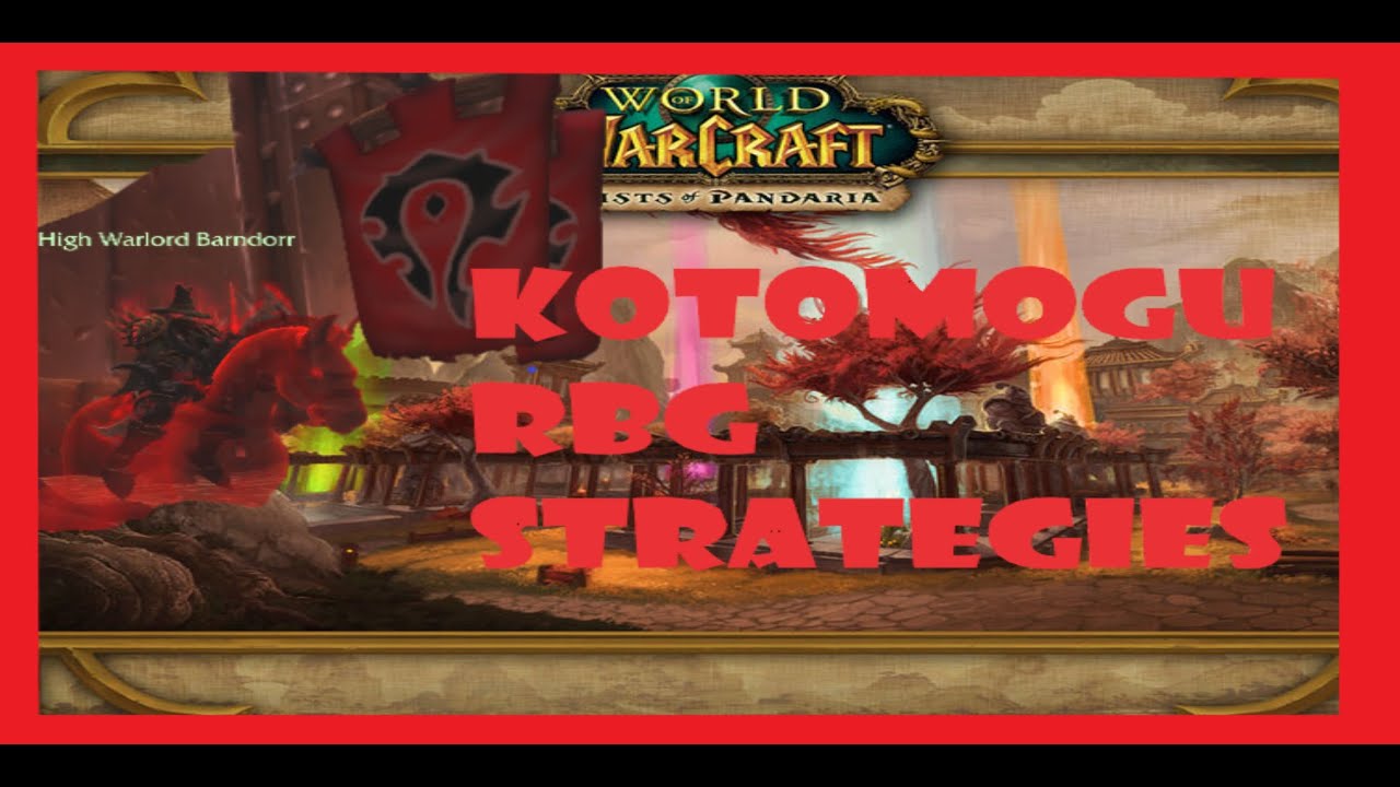 RBG strategies Episode 01: Kotomogu Kite Strat | By 2700 Gladiator Barndoorr