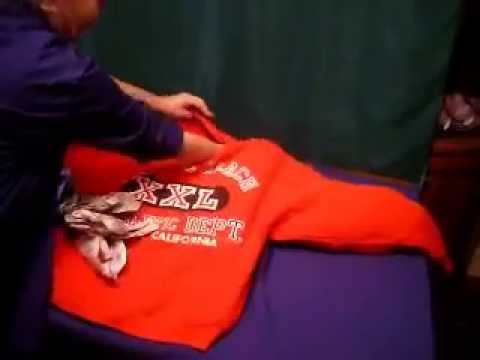 Лежанка для кошки из старого свитера