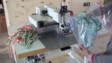 72008R Heavy duty bar tacking sewing machine to make sewn eye termination on ropes and cordage