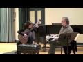 Katie Cho (15) plays for Manuel Barrueco Giuliani's Gran Sonata Eroica Op 150