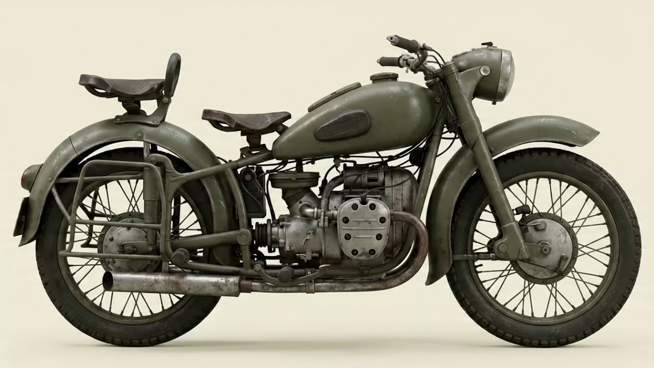 第二次世界大戦で使用されたすべてのオートバイ