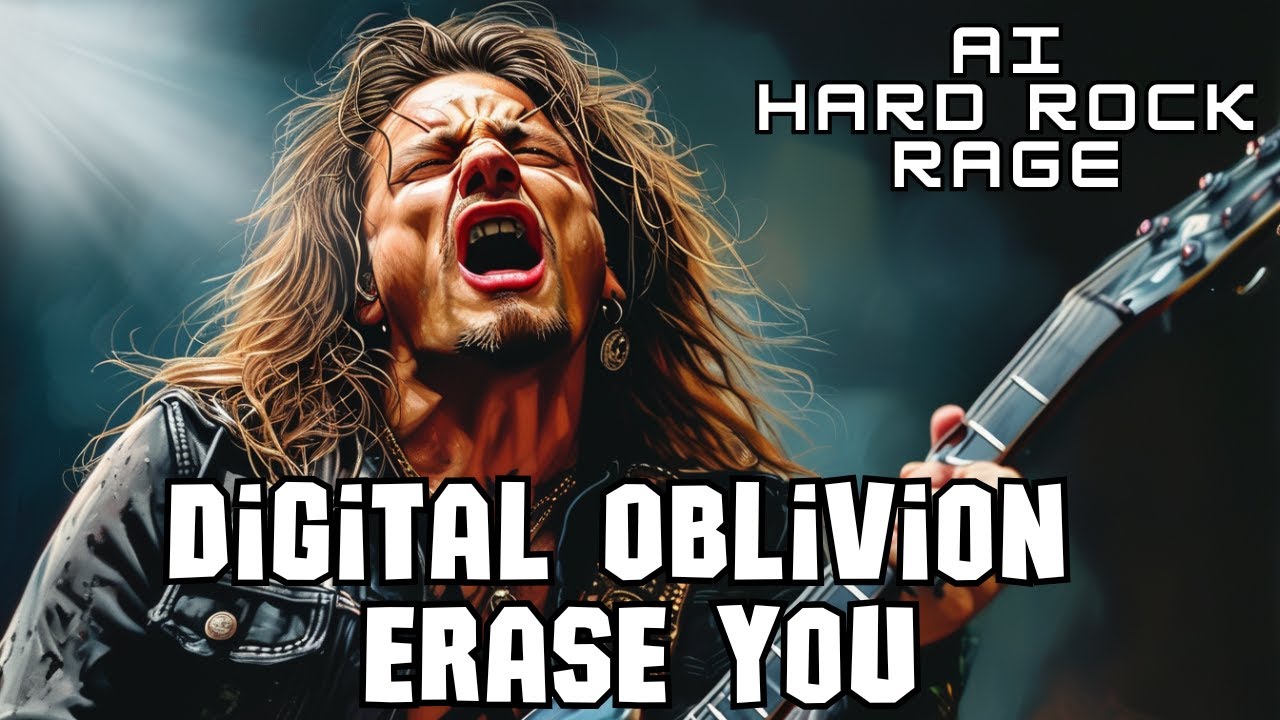 Watch 💔 "Digital Oblivion: Erase You" - AI-Powered Hard Rock Anthem | Cyber Rage Unleashed 🤖🎸 on YouTube Watch 💔 "Digital Oblivion: Erase You" - AI-Powered Hard Rock Anthem | Cyber Rage Unleashed 🤖🎸 on YouTube