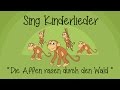 Die Affen rasen durch den Wald - Kinderlieder zum Mitsingen | Sing Kinderlieder