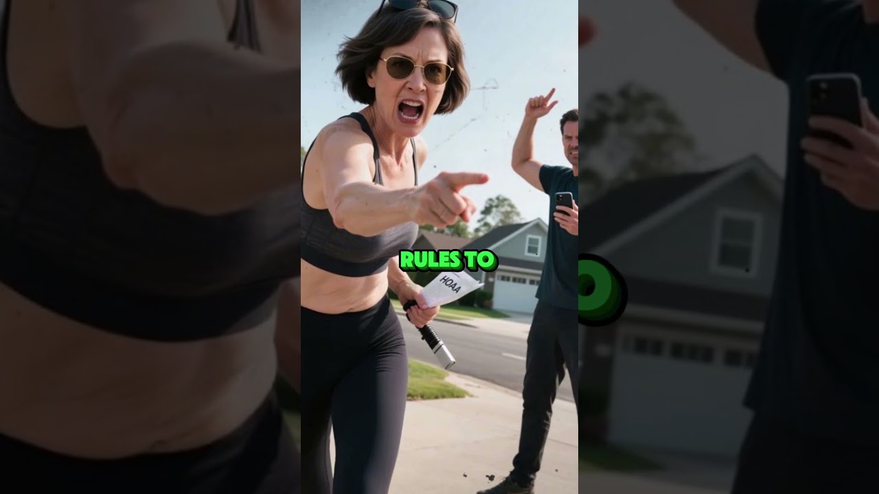 When HOA Karen Tried to Play Judge and Jury… But the Tree Delivered the Verdict.  