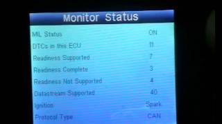 OBDMATE OM580 OBDII EOBD Code Read Scanner operation video demo