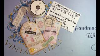 FUNDAY MONDAY #4/LETS MAKE & CREATE A FUN TAG BOOKLET...
