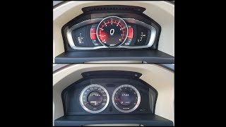 Upgrade to digital TFT speedometer cluster on my Volvo. Modern & Beautiful! screenshot 5