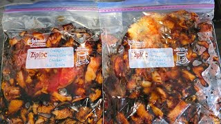 Honey Garlic Chicken (Freezer Dump Meals)