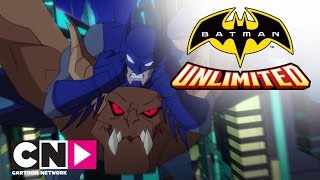 Победата на Батман и Червения Робин над Бат-мъж | "Батман стихия" | Cartoon Network