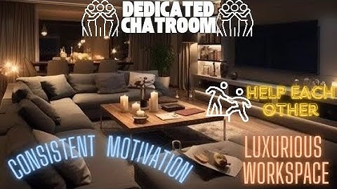 🚀 24/7 LIVE | Luxe Workspace for Deep Focus & Productivity | Work & Hustle