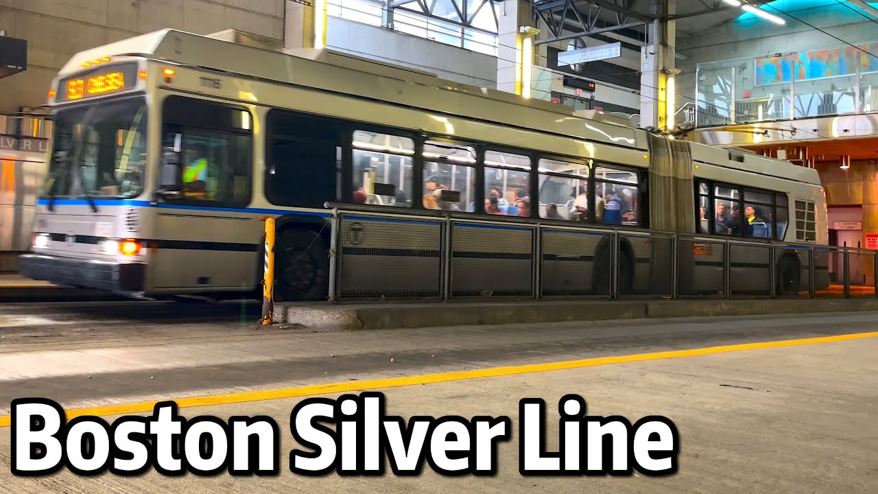 ⁴ᴷ⁶⁰ Exploring Boston's Silver Line YouTube