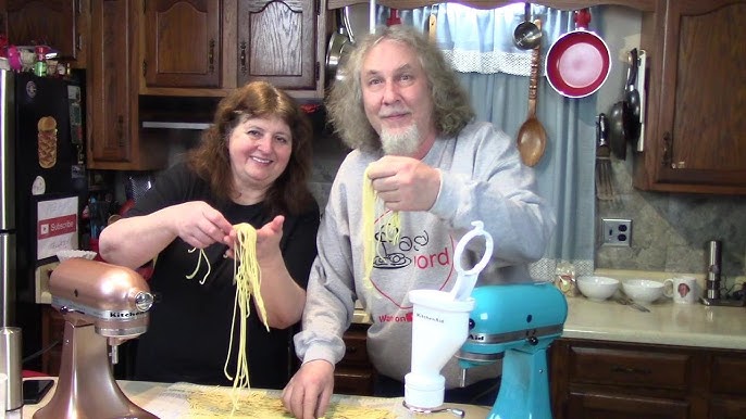 Homemade Pasta Recipe With KitchenAid Pasta Attachment - That Susan Williams