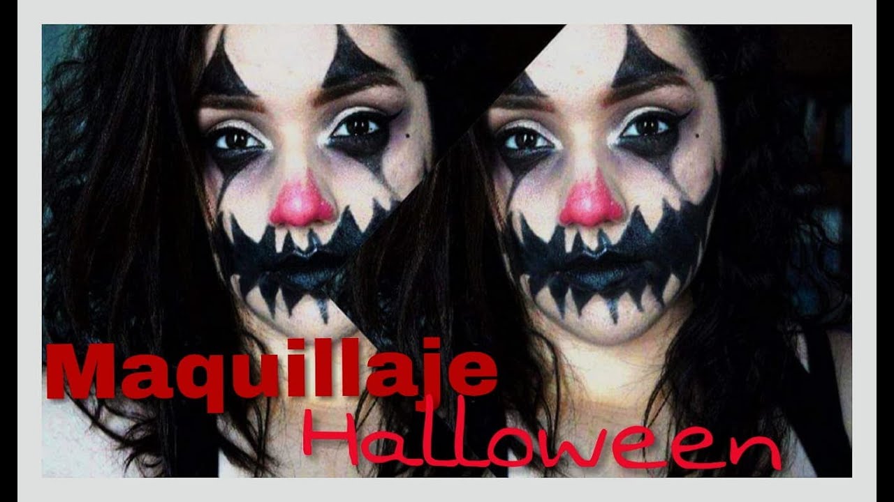 Maquillaje Sencillo para Halloween | Babi Riva - YouTube