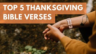 Top 5 Thanksgiving Bible Verses To Pray Over - Popular Scripture andCalming Music