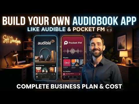 Build Your Own Audiobook App like Audible & Pocket FM 🎧 | Complete Business Plan & Cost