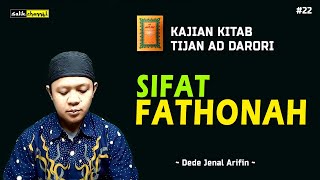 22. Fatonah (Intelligence) || Obligatory Attributes of the Apostles || Tijan Book Study || Salik ...