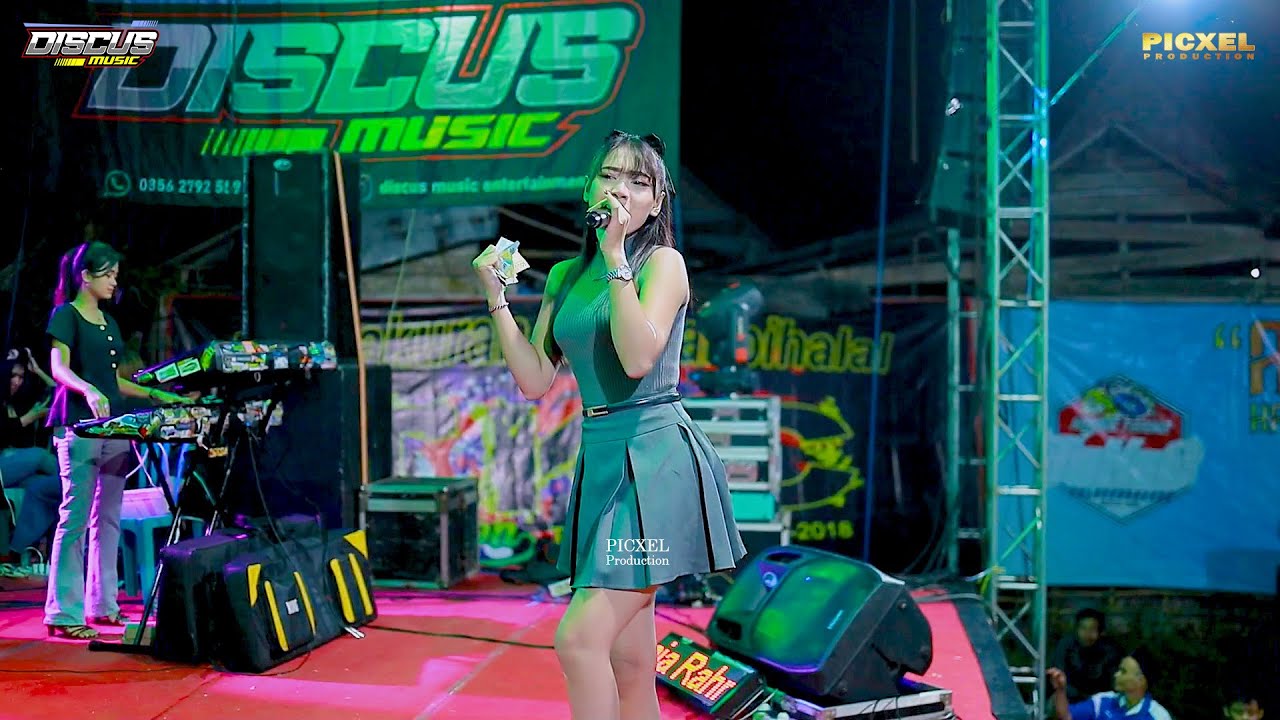 DISCUS MUSIC - BIARKAN JATUH CINTA SARAH AZAHRA - HAPPY PARTY TELAGA KENCANA - DOWAN GUNEM REMBANG