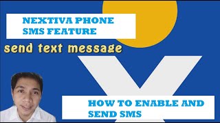 How to enable sms and send text message in Nextiva screenshot 5