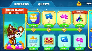 Bowmasters Shity Pass Purchased new character Shity and New map unlocked