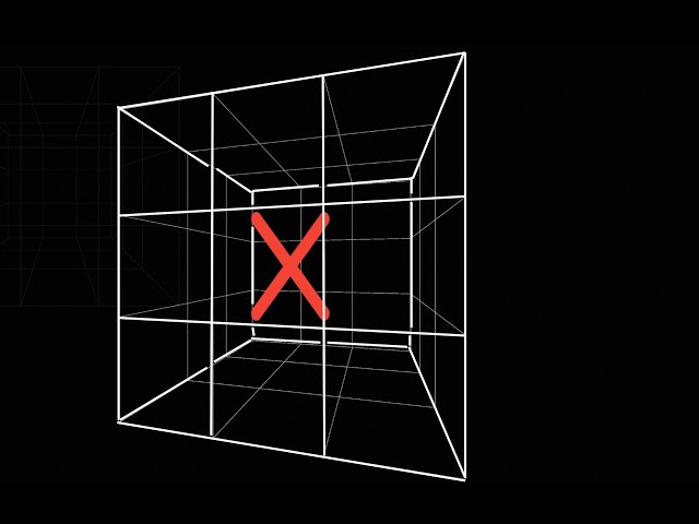 Three-dimensional tic-tac-toe can be played on three arrays of 3x3