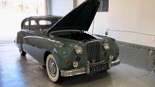 1956 Jaguar Mark VI I M cold start