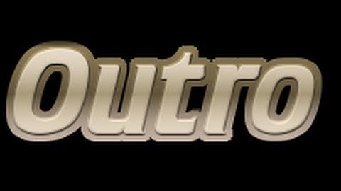 After Effects Outro Template