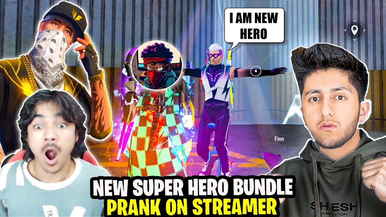 New free fire Bundle Prank on Streamer Gone Wrong😱 so Funny🤣 Laka Gamer